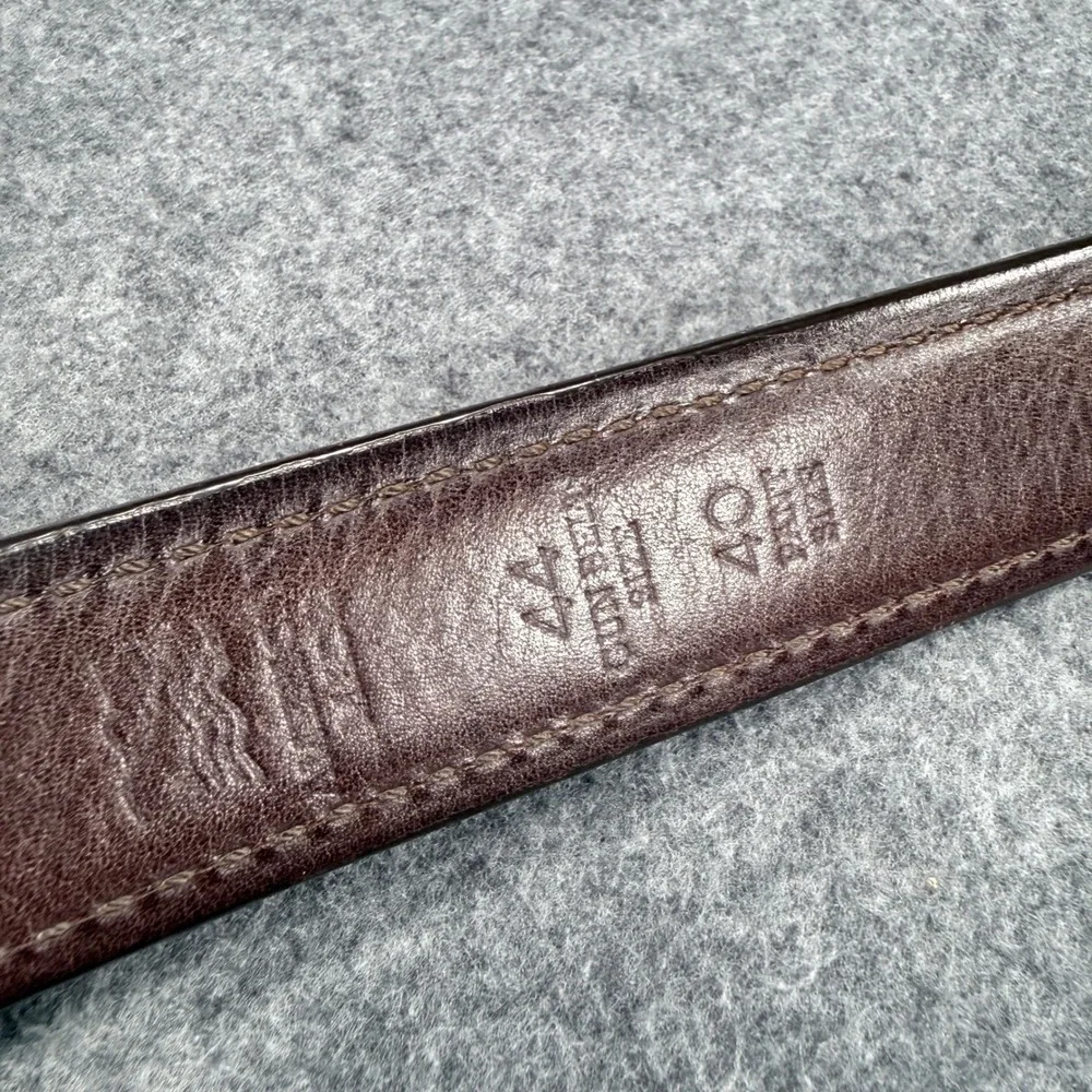 Bigfoot Gun Belts Brown Leather Reinforced EDC Belt Size 44 Pant 40